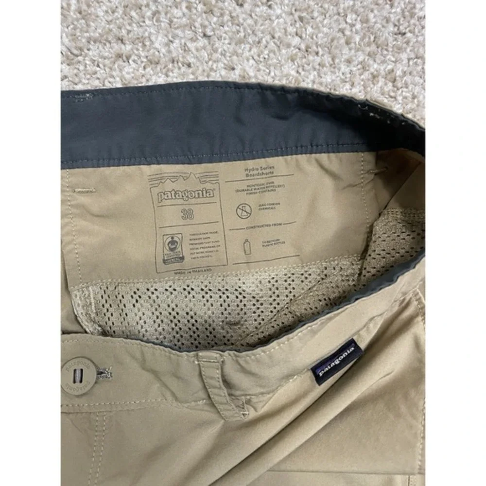 Patagonia Hydropeak Hybrid Walk Shorts ‎ Brown Size 38